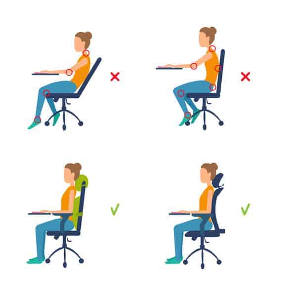 Workstation Hacks Diy Ergonomic Chair Standing Desk Tips