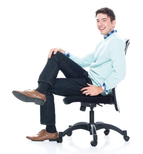 office chair long legs